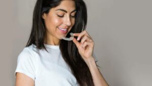 concept for article on can invisalign change your nose